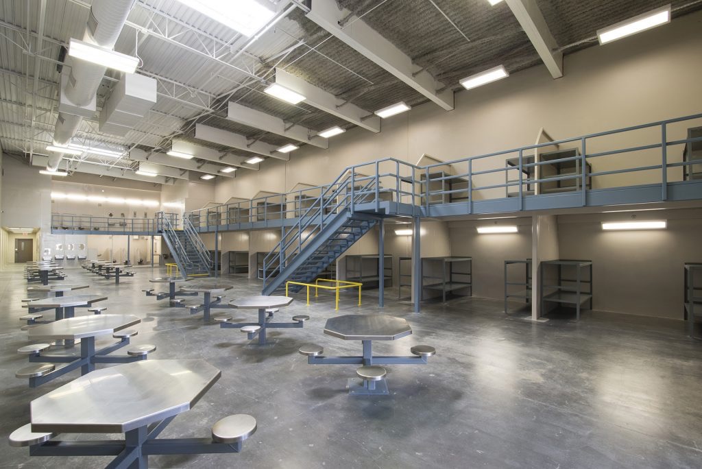 Correctional facility interior