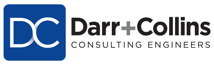 DC Darr + Collins consulting engineers with logomark