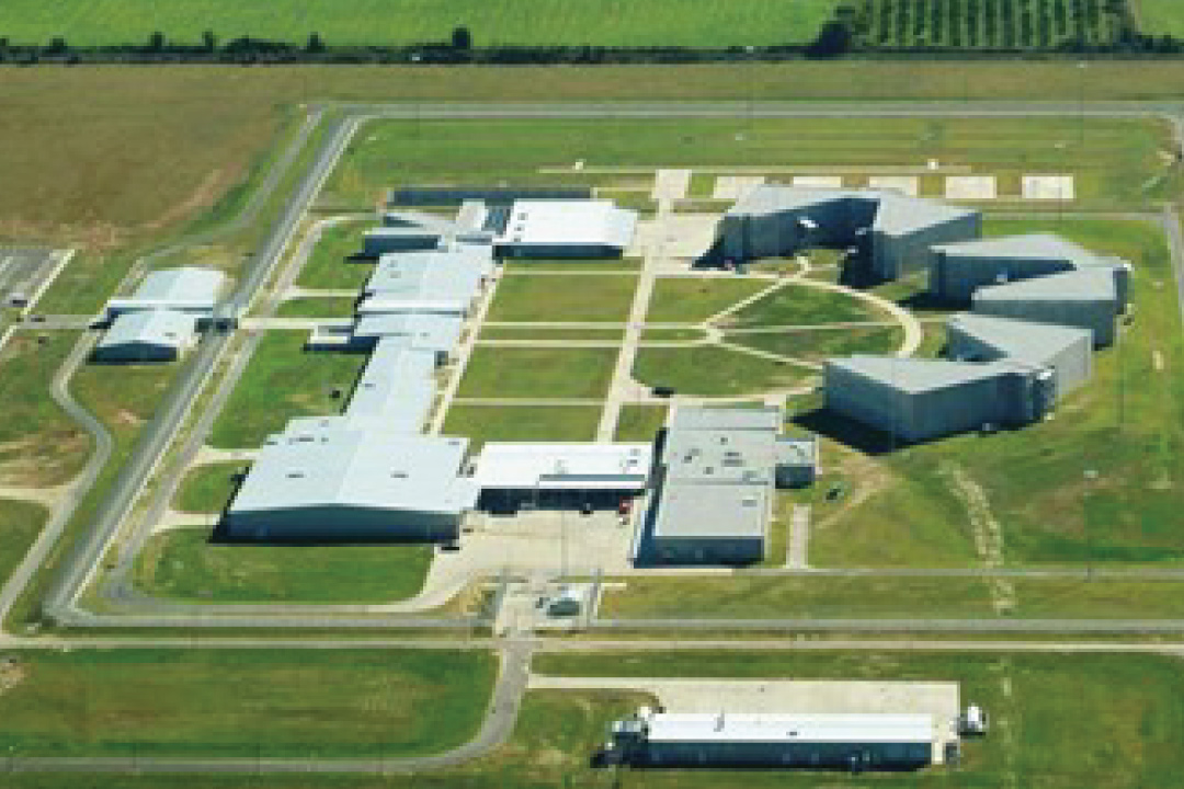 Medium Security Prison Forrest City, Arkansas arial picture